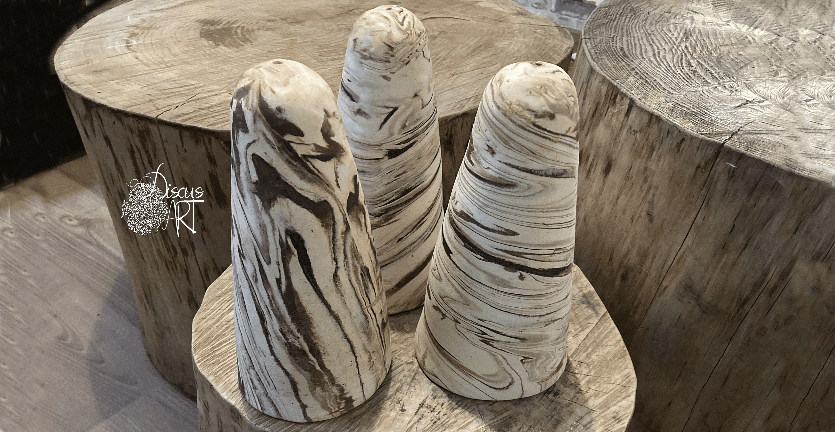 Cono cría peces Disco artesano - DiscusArt