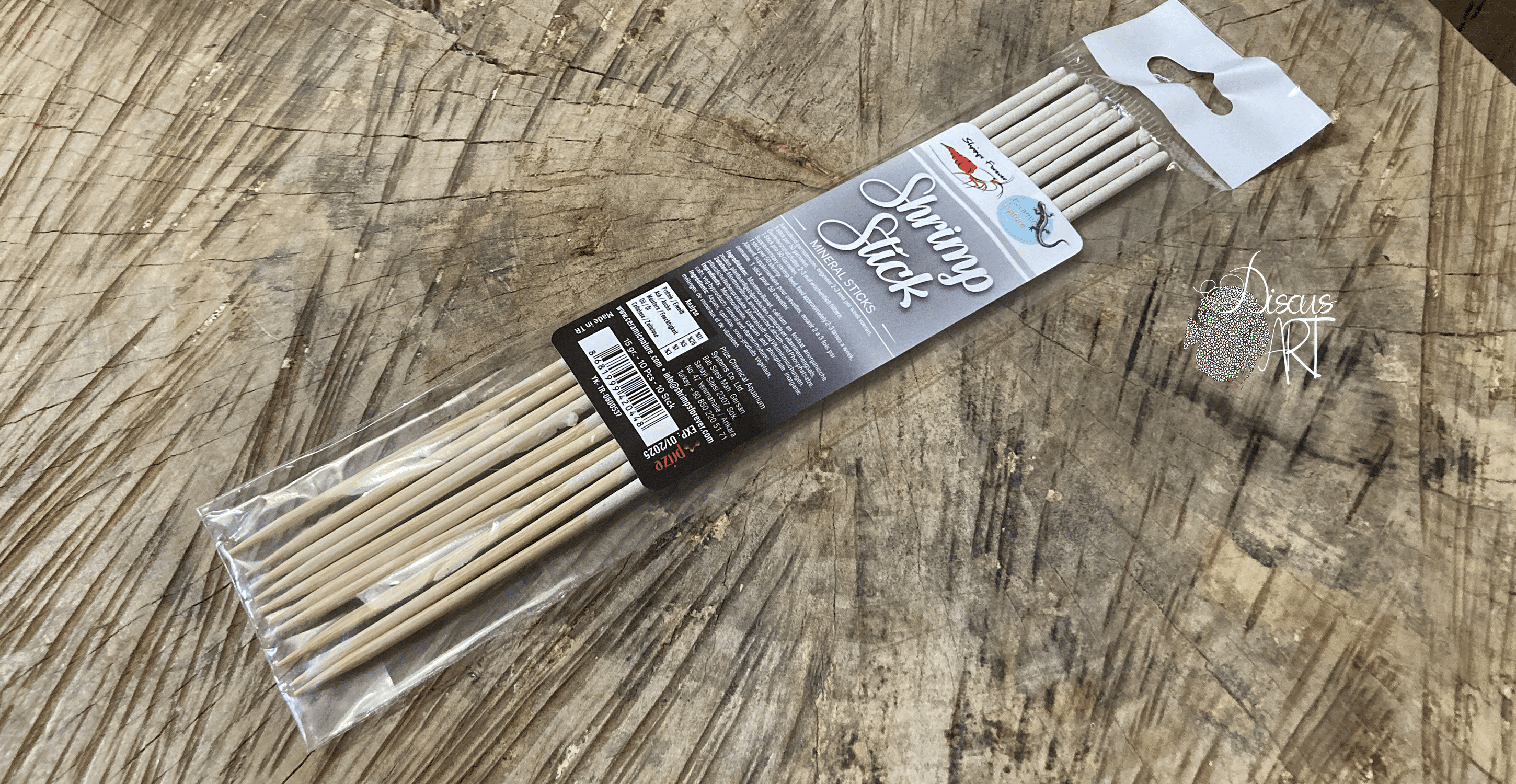 Shrimp stick - Minerales - DiscusArt